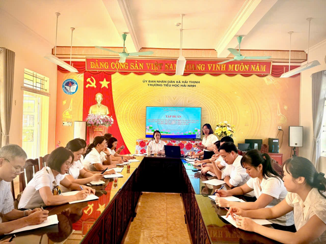 Buổi tập huấn thực hiện Điều lệ trường Tiểu học theo Thông tư 15/2026/TT-BGDĐT