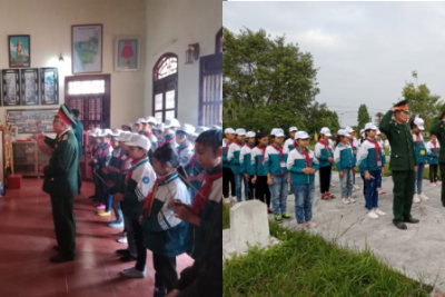LIÊN ĐỘI TRƯỜNG TIỂU HỌC HẢI NINH – HOẠT ĐỘNG CHÀO MỪNG NGÀY THÀNH LẬP QUÂN ĐỘI NHÂN DÂN VIỆT NAM, NGÀY HỘI QUỐC PHÒNG TOÀN DÂN (22/12/1944  – 22/12/2020)
