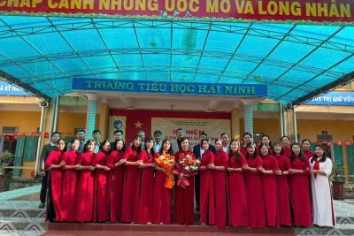 TRƯỜNG TIỂU HỌC HẢI NINH – 74 NĂM MỘT CHẶNG ĐƯỜNG, MỘT NIỀM TỰ HÀO, MỘT HÀNH TRÌNH MỚI!