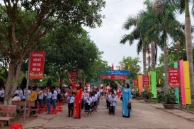 Trường Tiểu học Hải Ninh đón chào năm học mới!