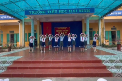 KHÔNG KHÍ “NGÀY HỘI ĐỌC SÁCH”  TẠI TRƯỜNG TIỂU HỌC HẢI NINH