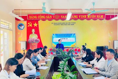 Giáo viên trường Tiểu học Hải Ninh: Sáng tạo từ công nghệ – thăng hoa trong con chữ