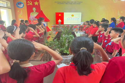 ĐẠI HỘI LIÊN ĐỘI TRƯỜNG TIỂU HỌC HẢI NINH NHIỆM KÌ NĂM HỌC 2025 – 2026