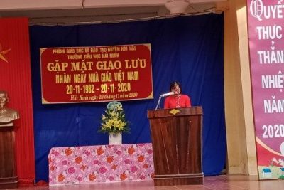 GẶP MĂT GIAO LƯU NGÀY NHÀ GIÁO VIỆT NAM