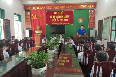 Đại hội Liên đội – Trường Tiểu học Hải Ninh