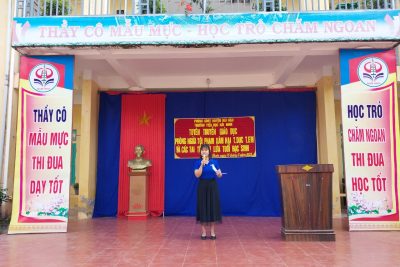 TRƯỜNG TIỂU HỌC HẢI NINH TỔ CHỨC CHƯƠNG TRÌNH: “TUYÊN TRUYỀN GIÁO DỤC PHÒNG NGỪA TỘI PHẠM XÂM HẠI TÌNH DỤC TRẺ EM VÀ CÁC TAI TỆ NẠN LỨA TUỔI HỌC SINH”