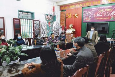 Trường Tiểu học Hải Ninh “ Đón tết đoàn viên, đẩy lùi Covid-19, đón xuân nồng nàn”