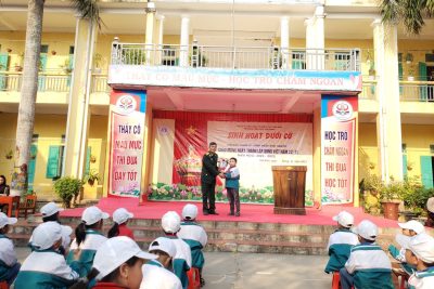 TRƯỜNG TIỂU HỌC HẢI NINH TỔ CHỨC CÁC HOẠT ĐỘNG CHÀO MỪNG NGÀY THÀNH LẬP QUÂN ĐỘI NHÂN DÂN VIỆT NAM 22/12