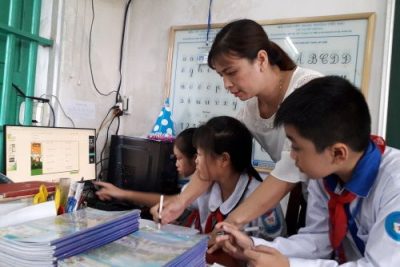 PHONG TRÀO GIẢI TOÁN TUỔI THƠ, TOÁN TIẾNG VIỆT,  TOÁN TIẾNG ANH TRÊN MẠNG INTENET CỦA CÔ VÀ TRÒ LỚP 4A TRƯỜNG TIỂU HỌC HẢI NINH