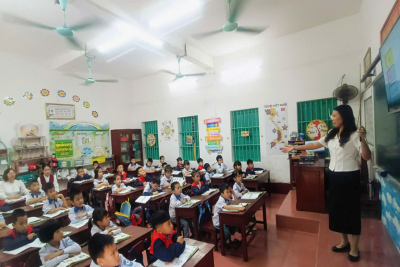 CÁC HOẠT ĐỘNG CHÀO MỪNG NGÀY NHÀ GIÁO VIỆT NAM 20/11 CỦA THẦY VÀ TRÒ TRƯỜNG TIỂU HỌC HẢI NINH