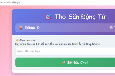CUỘC THI “THIẾT KẾ HỌC LIỆU SỐ” – LAN TỎA TINH THẦN SÁNG TẠO TRONG THỜI ĐẠI CÔNG NGHỆ SỐ