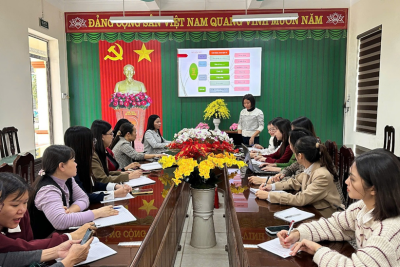 TẬP HUẤN CHUYÊN MÔN: TRIỂN KHAI CHUYÊN ĐỀ NÂNG CAO NĂNG LỰC DẠY HỌC MÔN TIẾNG VIỆT