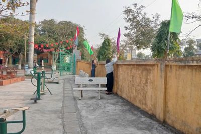 CHUỖI HOẠT ĐỘNG CỦA CÁN BỘ, GIÁO VIÊN, HỌC SINH TRƯỜNG TIỂU HỌC HẢI NINH HƯỞNG ỨNG BẦU CỬ HỘI ĐỒNG NHÂN DÂN CÁC CẤP